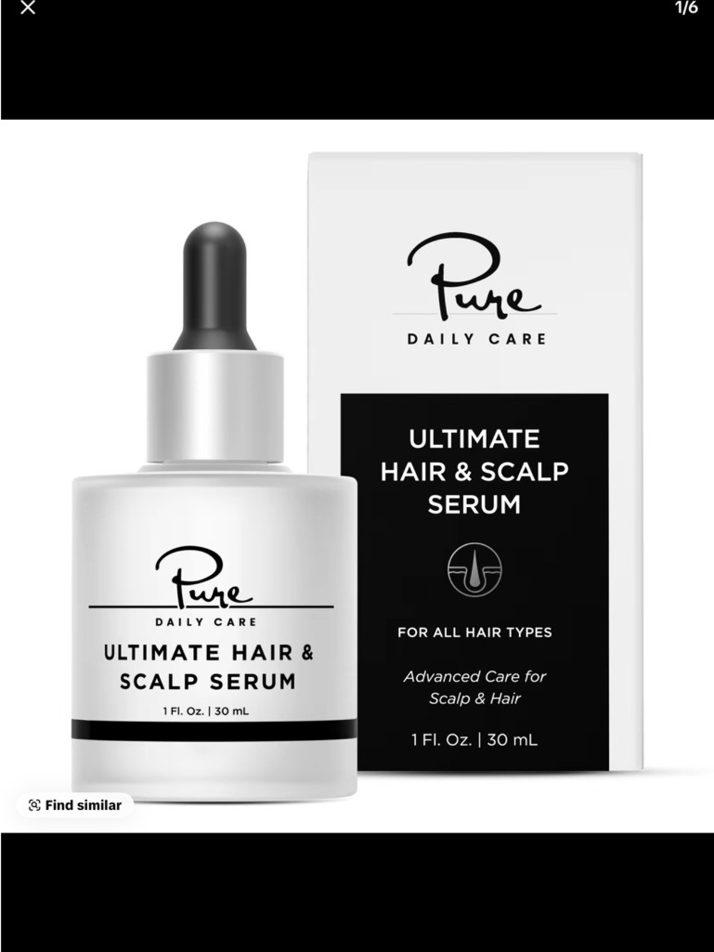 Ultimate Hair & Scalp Serum — White